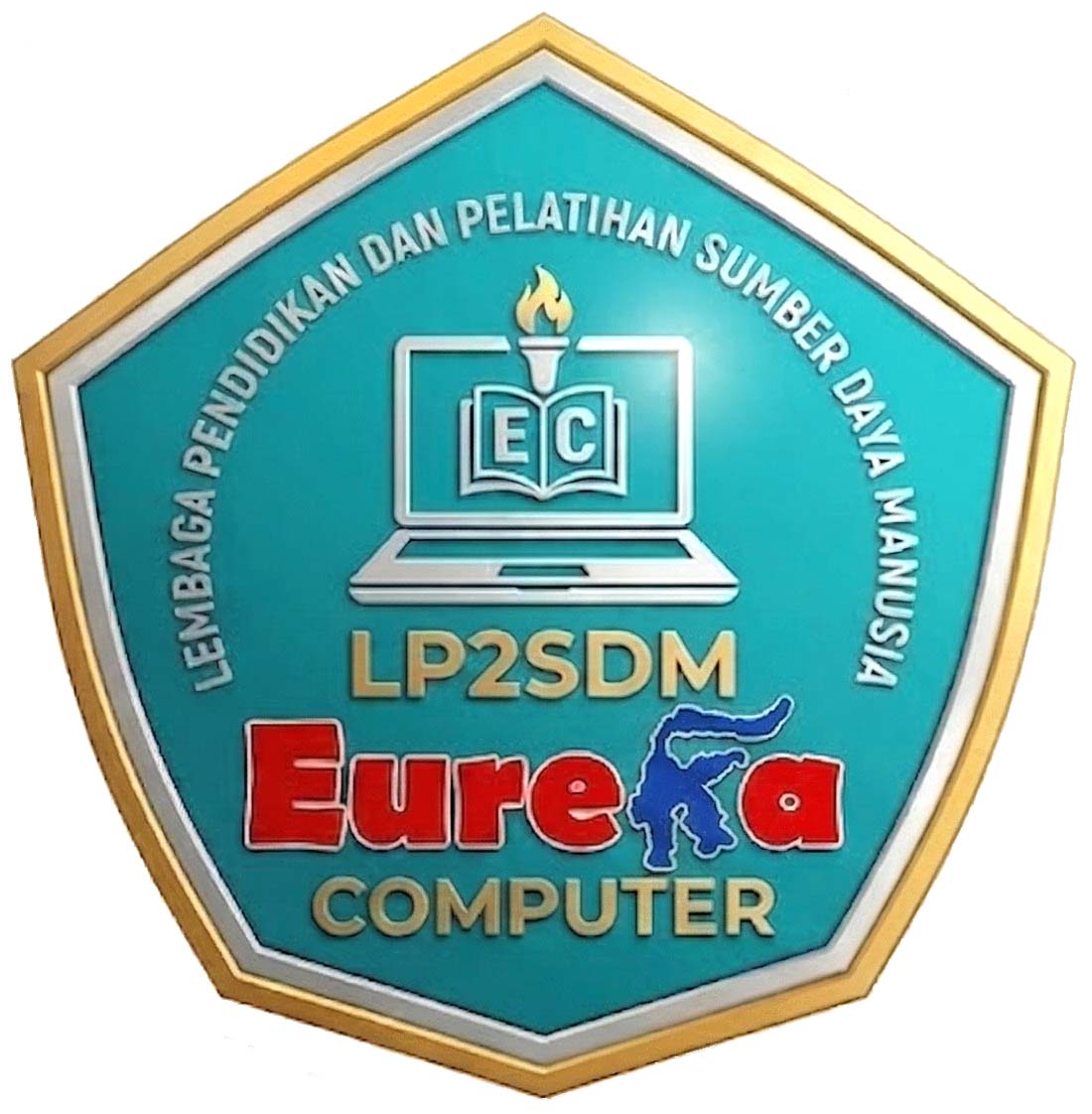 Mengupas Makna Visual: Filosofi di Balik Logo Baru LP2SDM Eureka Computer